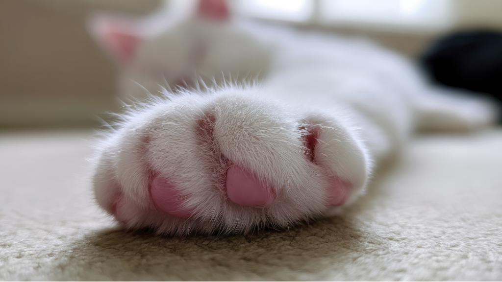 猫のぷにぷに肉球を保つ方法！乾燥・カサカサの原因と正しいお肌保湿ケアを解説