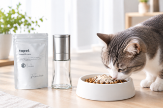 猫がカリカリを丸飲み!噛まない理由とお口のケア方法